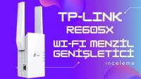 TP-LINK RE605X 1800 Mbps DUAL BAND 1 GIGABIT PORT Wi-Fi 6 MENZİL GENİŞLETİCİ